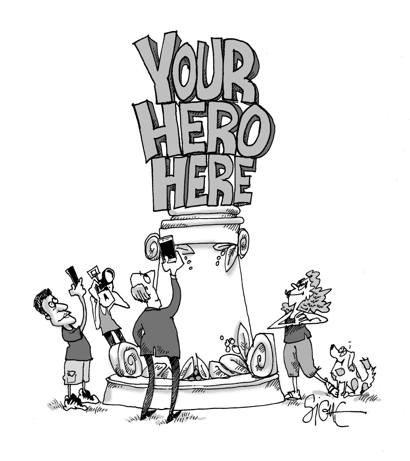 Signe Wilkinson cartoon